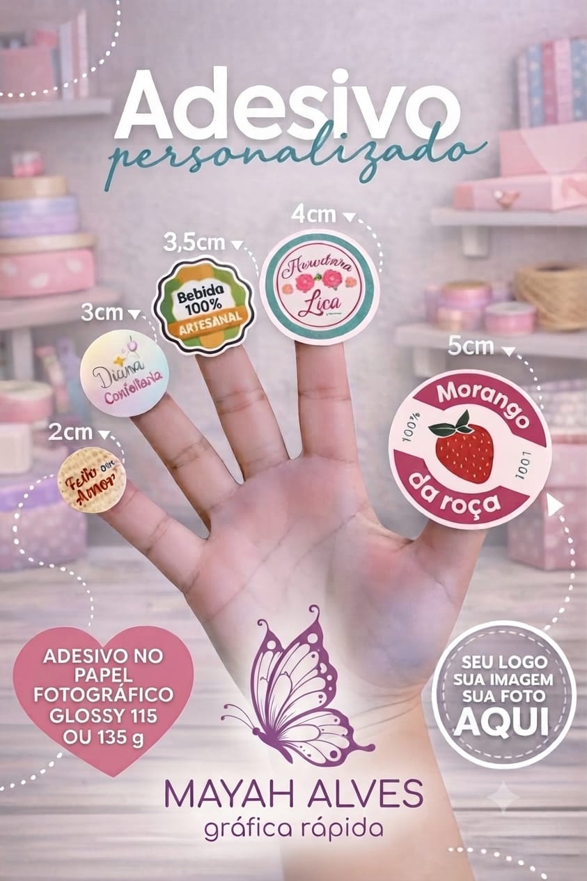 Adesivos personalizados