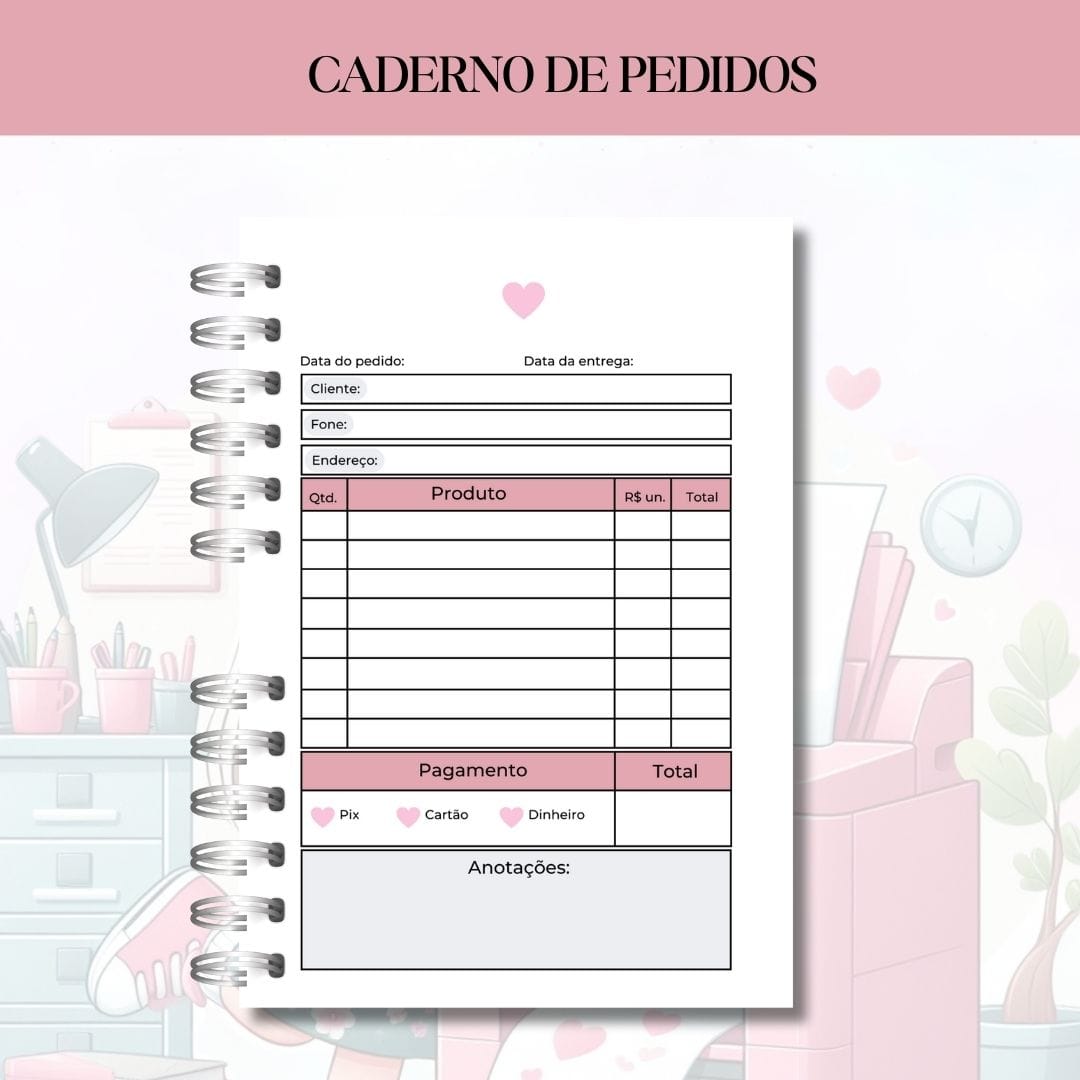 Cadernos personalizados