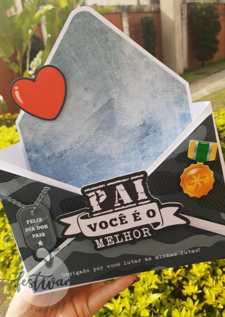 Caixa envelope personalizada