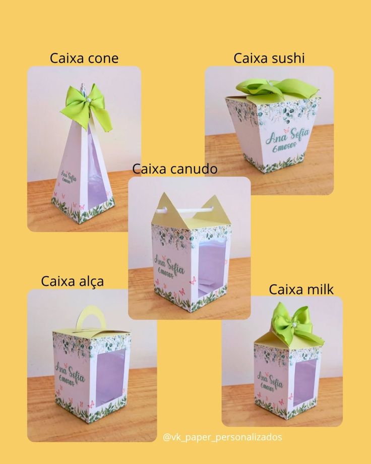 Caixas para festa