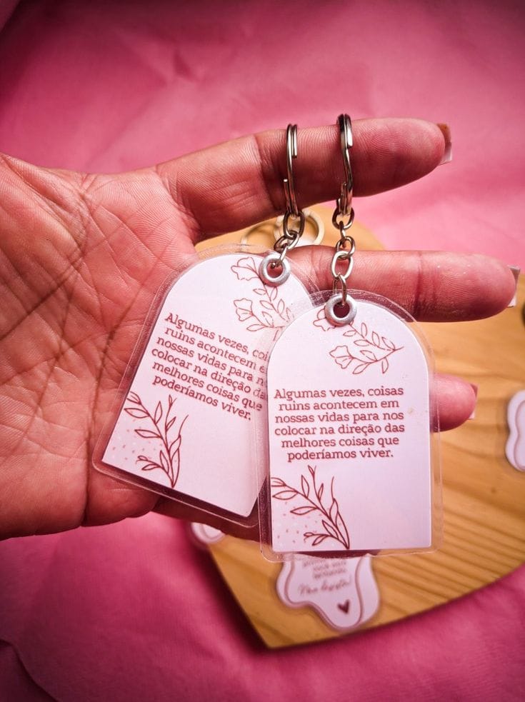Chaveiros personalizados