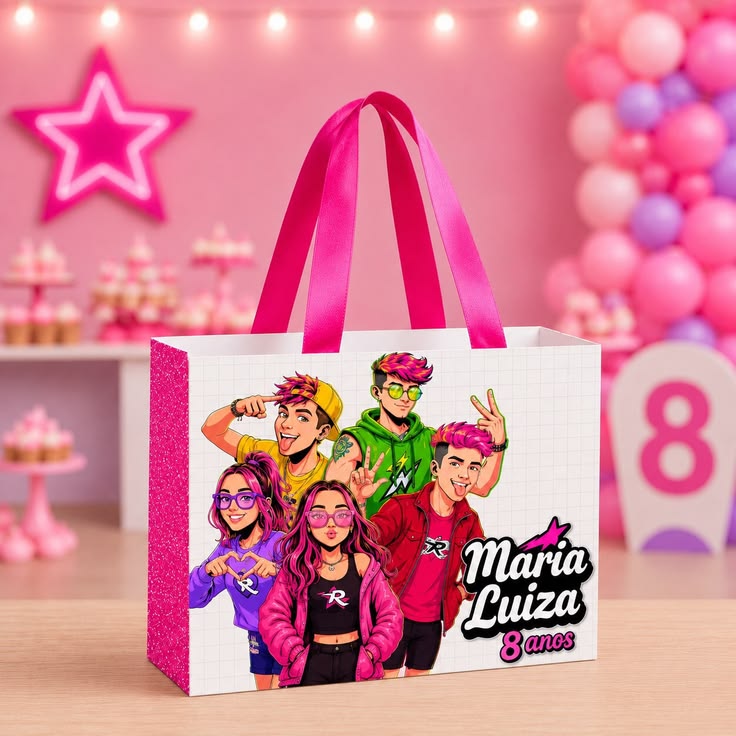 Sacolas personalizadas para aniversário