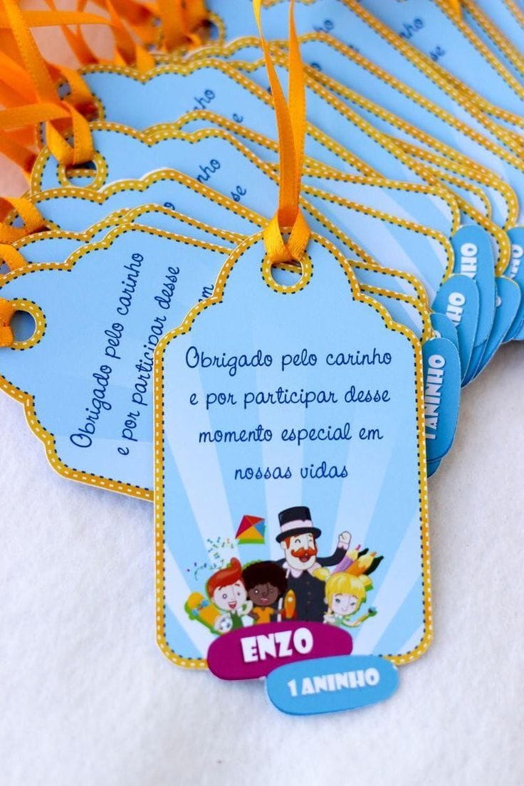 Tags para presentes
